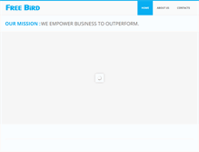 Tablet Screenshot of freebird.com.hk